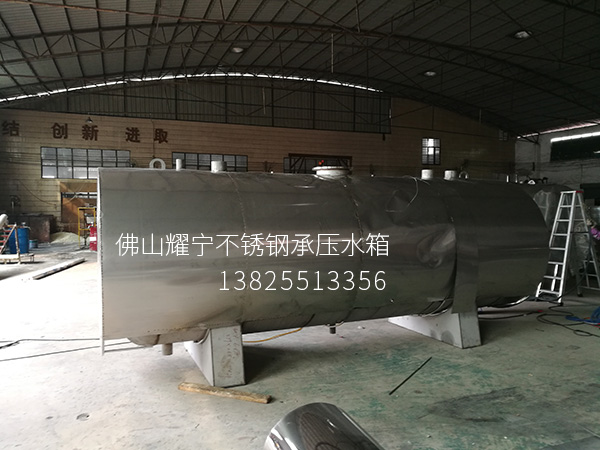 广东云浮酒店36吨不锈钢承压水箱保温水箱