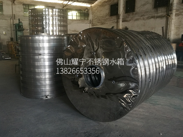 北京工业余热水换热系统配套不锈钢水箱