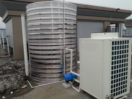 商用空气能热泵与不锈钢水箱怎么正确安装