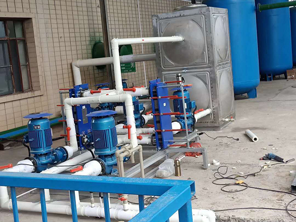 陕西空压机余热回收工程不锈钢水箱、ppr保温管