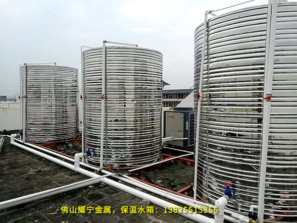 江西赣州不锈钢保温水箱,立式圆形水箱,太阳能保温水箱