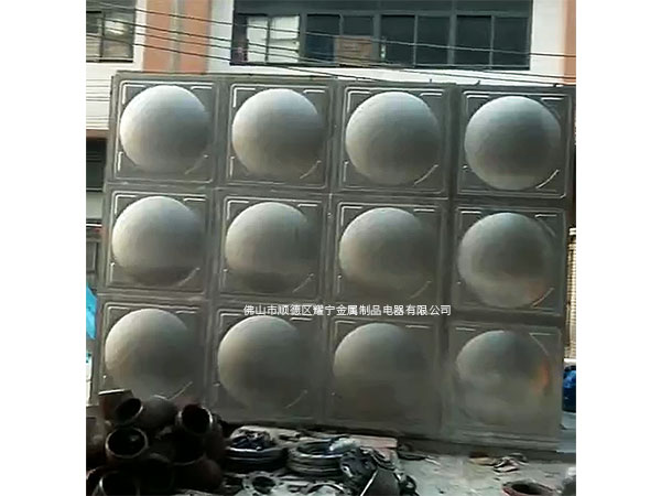 中山24立方组合式不锈钢方形保温水箱